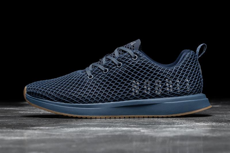 Nobull Mesh Runner Women's Running Shoes Navy | USA C1744T